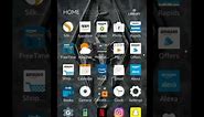 Decluttering the home screen of your kindle fire 7