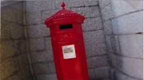 🔵 Victorian red post box - Royal Mail Post Boxes - British Post Boxes - English Mail Box