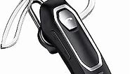 Micool Trucker Bluetooth Headset, Noise Cancelling, 30H Talking Time, Speak Callers Name, Hands Free Bluetooth Earpiece for Cell Phone