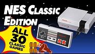 All 30 Games in the NES Classic Edition
