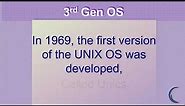 Brief History of Operating Systems