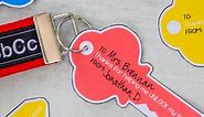 Free Printable Key Tags for Gifts