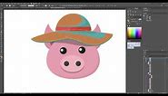 Create animal avatars easy with Adobe Illustrator and Photoshop