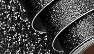 FunStick Black Glitter Wallpaper Peel and Stick Sparkle Glitter Decorative Wall Paper Black Glitter Contact Paper for Cabinets Self Adhesive Fabric Wallpaper for Room Walls Drawers Crafts 15.8"x78.8"