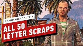 GTA 5 - All 50 Letter Scrap Locations