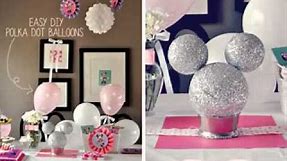 Minnie mouse party decorations ideas