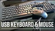 AmazonBasics Wired Keyboard & Mouse Bundle Pack Review