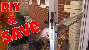 Pella Storm Door Latch Assembly Replacement / Repair / How To