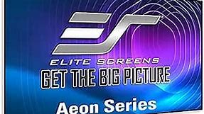 Elite Screens Aeon Series, 200-inch 16:9, 8K / 4K Ultra HD Home Theater Fixed Frame EDGE FREE Borderless Projector Screen, CineWhite UHD-B Front Projection Screen, AR200WH2