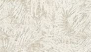 A.S. Création Non-Woven Wallpaper Borneo 10.05 m x 0.53 m Beige Cream Metallic Made in Germany 322632 32263-2