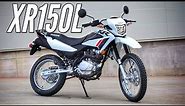 New 2023 Honda XR150L Dual Sport Motorcycle | Walkaround