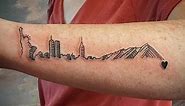 20 Cityscape Tattoos That Keep Favorite Places Close To Heart