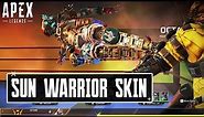 Octane New Sun Warrior Skin Showcase | Apex Legends Season19
