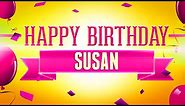 Happy Birthday Susan