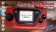 Sega Game Gear Micro Red - Unboxing e Review