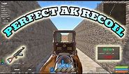 HOW TO GET PERFECT AK SPRAY IN RUST 2023
