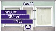 VISUAL MERCHANDISING BASICS #1: The 3 Types of Shop Window Display