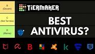 Antivirus Tierlist: Best Antivirus in 2021