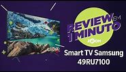 Smart TV Samsung 49" 4K 49RU7100 - Análise | REVIEW EM 1 MINUTO - ZOOM