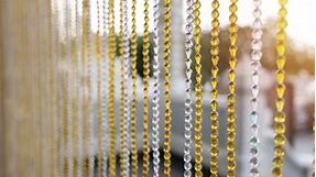 How To Make Beaded Curtains (Quickly & Easily!)