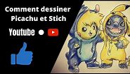 Comment dessiner Pikachu et Stich