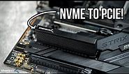 SABRENT NVMe M.2 SSD to PCIe X16/X8/X4 Card