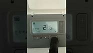 How to operate Honeywell room thermostat T3r programmable wireless rf stat