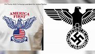 Trump 2020 campaign accused of using symbol that critics say resembles Nazi eagle logo