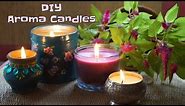 How To Make Scented Candles | DIY Aroma Candles | Small Business Ideas Ep -1