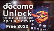 How to Sony Xperia (NTT Docomo) Devices Free Unlock Bootloader in 2022