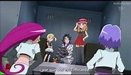 Pokémon XY Serena y Eureka imitan al Equipo Rocket