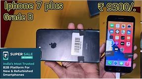 Cashify Supersale | Unboxing Iphone 7 Plus Grede B | Rs 9300 | Lux Technical