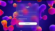 Modern Login Form with Video Background | HTML & CSS Tutorial