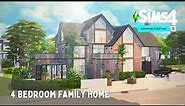 Growing Together 4 Bedroom Family Home | The Sims 4 Speed Build | No CC