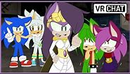 Silver Meets Sonic's Mother! (VR Chat)