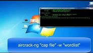 HOW TO] use aircrack ng for windows easy