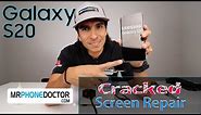 Samsung Galaxy S20 Cracked Broken Screen Repair (Front Glass Only)