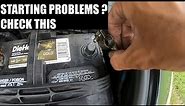 Replacing The Negative Battery Cable On A Honda Accord