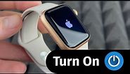 How to Turn On Apple Watch SE