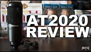 Audio-Technica AT2020 Cardioid Condenser Mic Review / Test