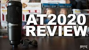 Audio-Technica AT2020 Cardioid Condenser Mic Review / Test