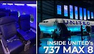 Incredible: Inside A Brand New United Airlines Boeing 737 MAX 8