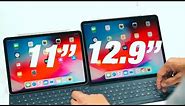11" vs 12.9" 2018 iPad Pro!