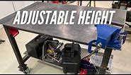 Making a Height Adjustable Welding Table