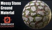 Substance Designer #20 - Mossy Stone Ground