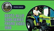Deutz Allis 5200 Series: Iconic 1986 Lawn Tractor Series