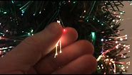 how does a FIBER OPTIC christmas tree work