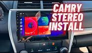 How To Install A Roadanvi Stereo In A 2016 Toyota Camry!!