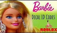 Roblox Barbie Deal ID Codes