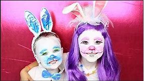 Easter Bunny Costume and Makeup Tutorial